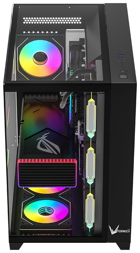 Корпус Formula V Crystal Z9 Floe черный купить,NaN