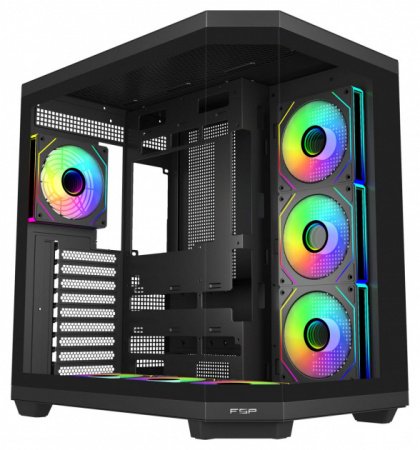 Корпус FSP Group U580-BA черный купить,64235