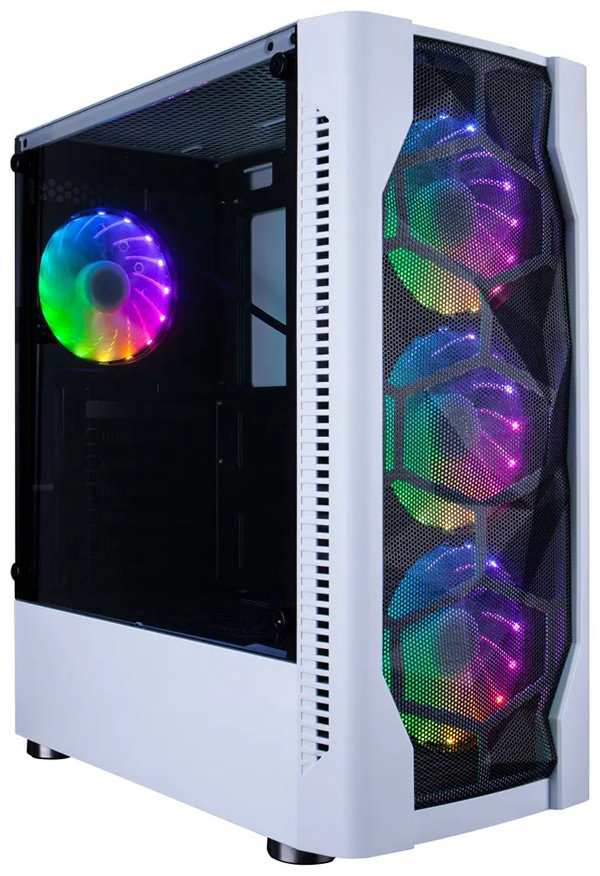Корпус 1STPLAYER D4 D4-WH-1F5MW-3F5SW белый - ForteMarket Корпус 1STPLAYER D4 D4-WH-1F5MW-3F5SW белый купить,23263