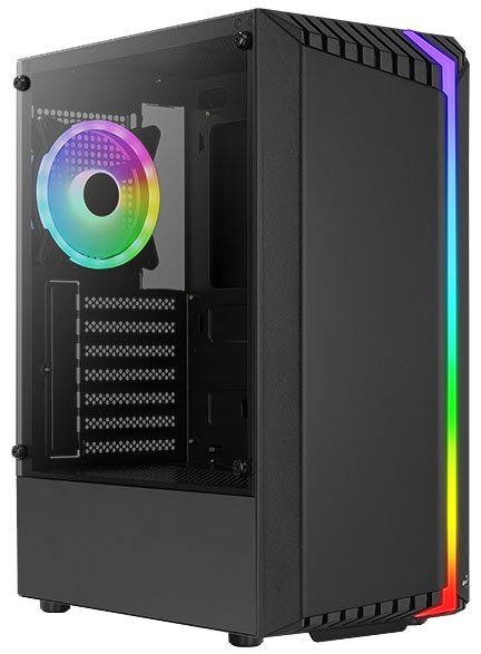 Корпус AeroCool Bionic-G-BK-v2 черный купить,22355