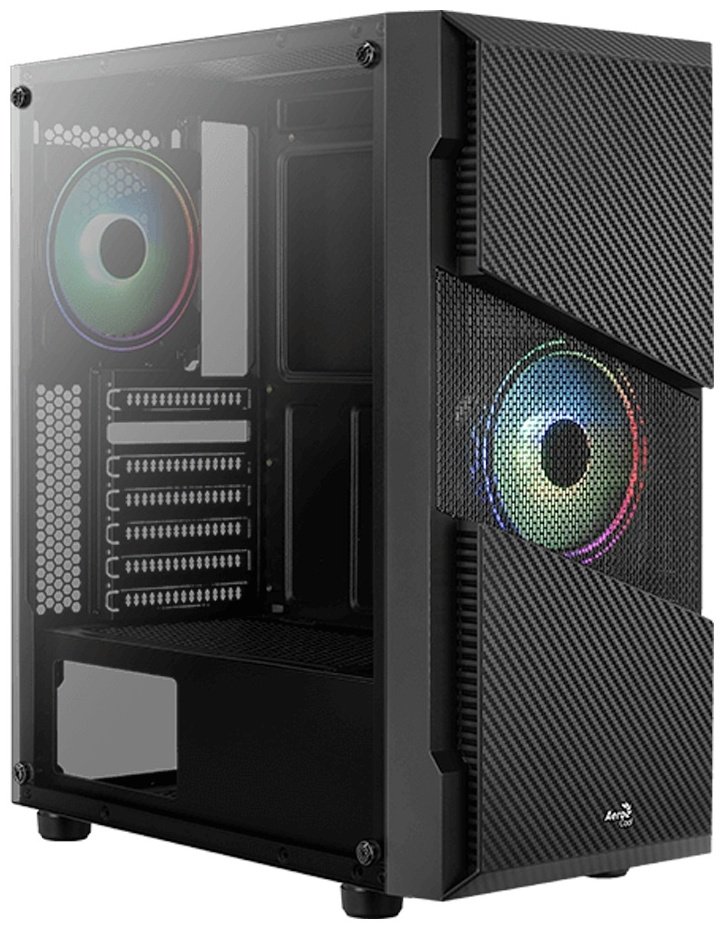 Корпус AeroCool Menace Saturn RGB черный купить,NaN