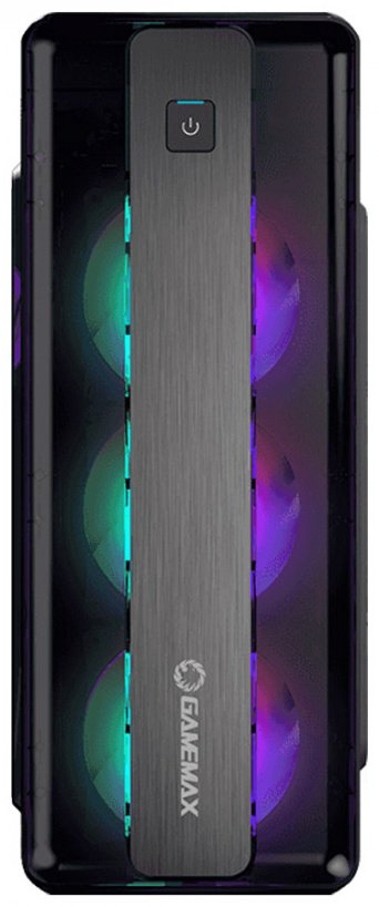 Корпус Game Max MoonLight FRGB BK черный купить,NaN