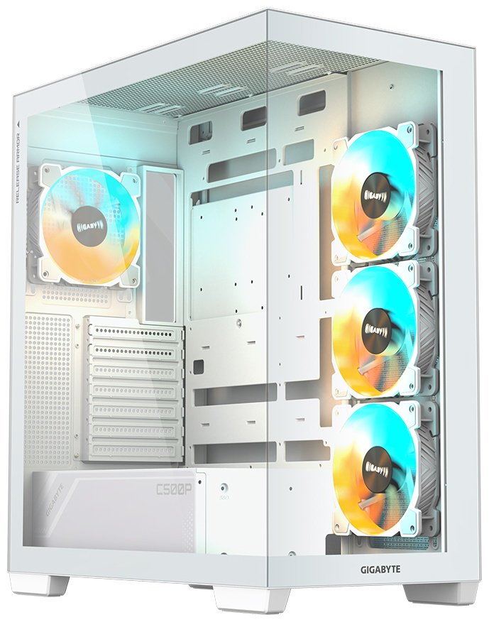 Корпус GIGABYTE GB-C500PI ST белый купить,66529
