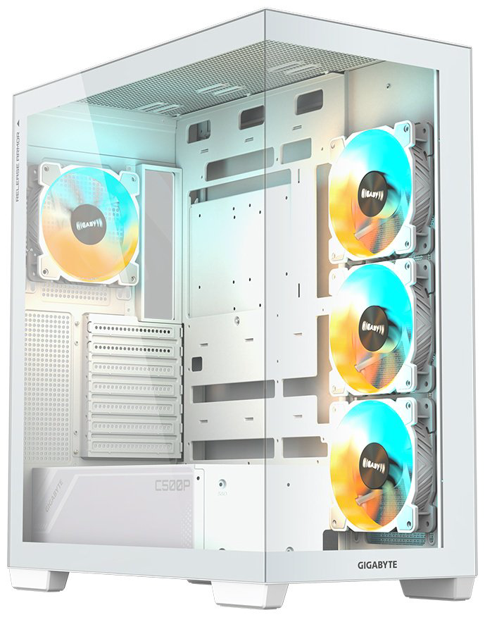 Корпус GIGABYTE GB-C500PI ST белый купить,66529