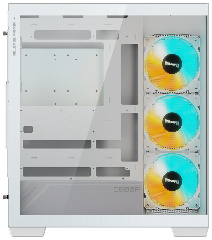 Корпус GIGABYTE GB-C500PI ST белый купить,66529