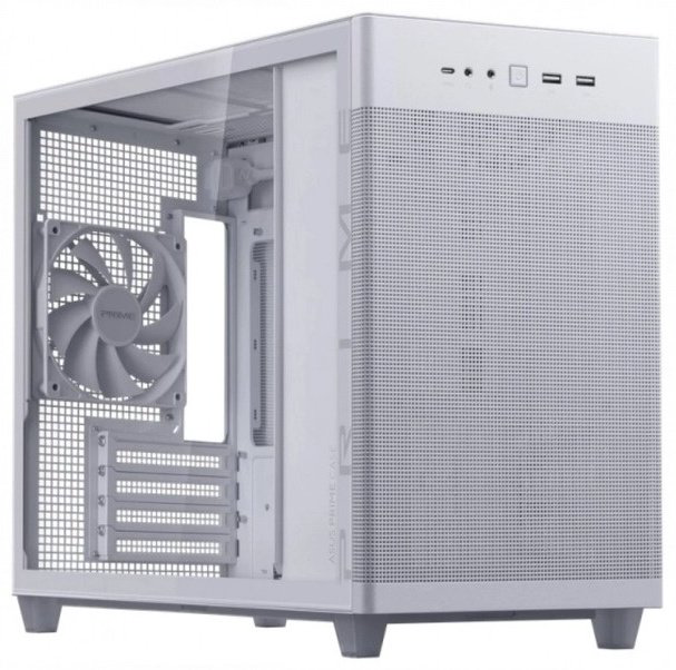 Корпус ASUS Prime AP201 TG White 90DC00G3-B39010 белый купить,NaN