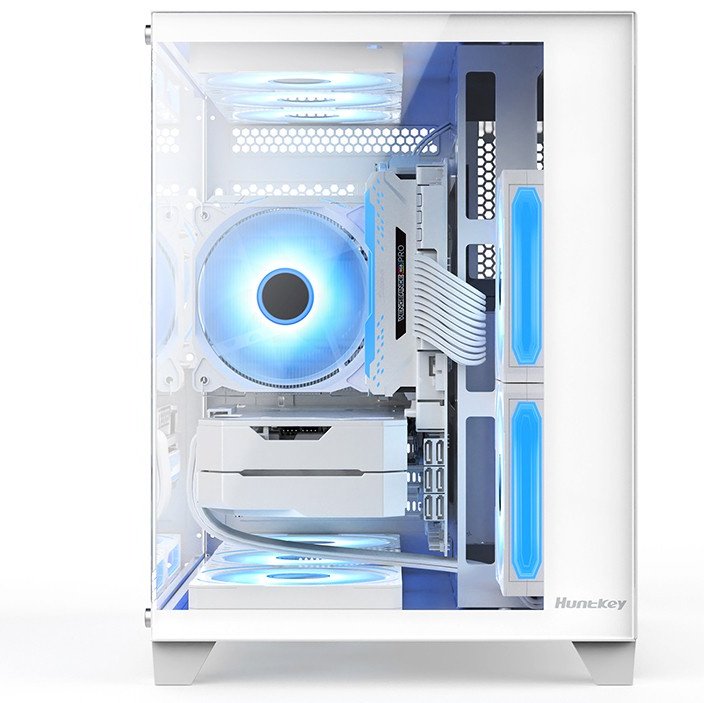 Корпус HuntKey S920 Storm W ARGB белый купить,NaN