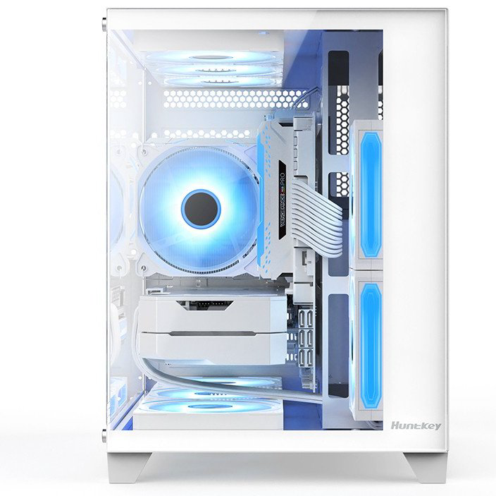 Корпус HuntKey S920 Storm W ARGB белый купить,NaN