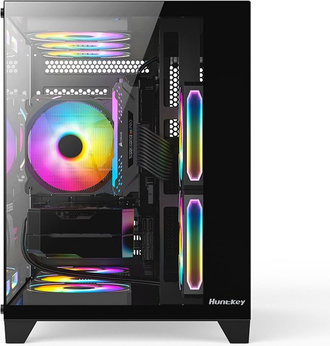 Корпус HuntKey S920 Storm B черный купить,NaN