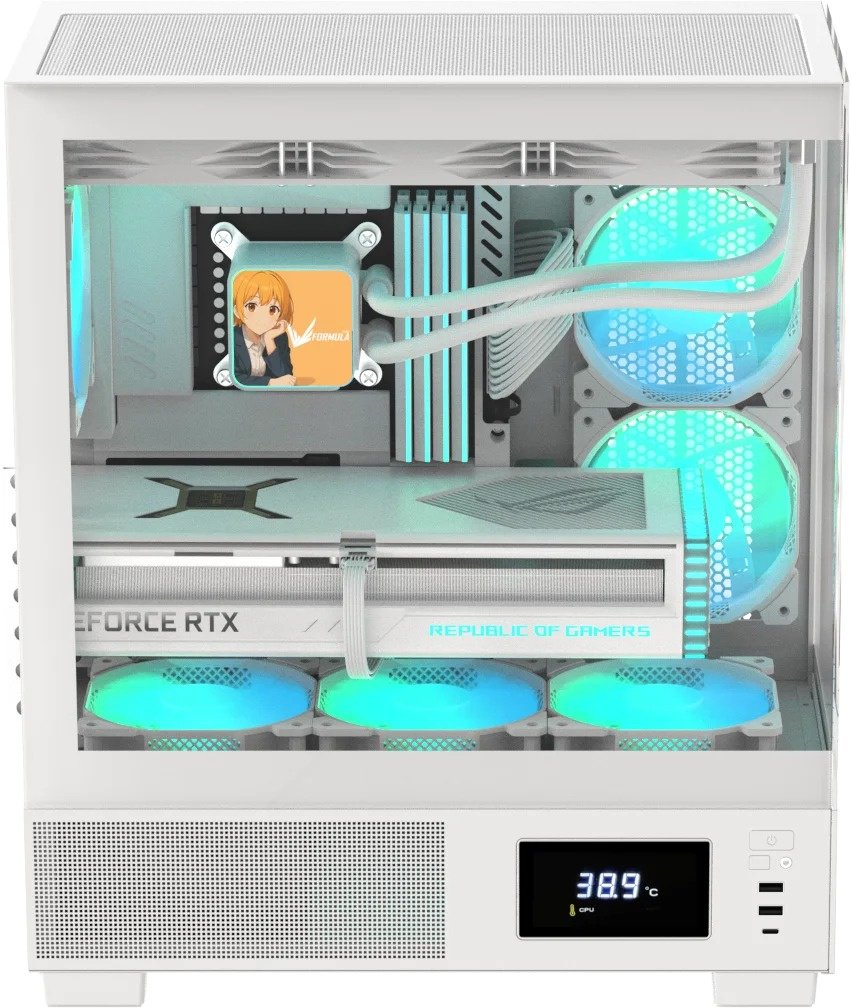 Корпус Formula V Crystal E1 Cosmic белый купить,NaN