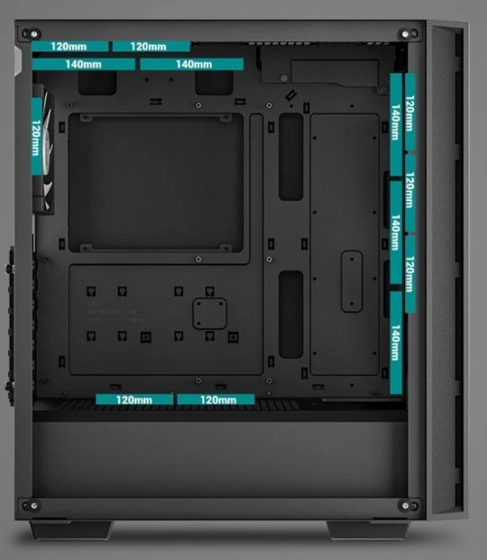 Корпус Deepcool MATREXX 55 V4 черный