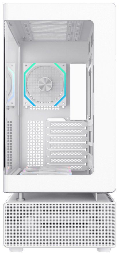 Корпус Game Max N80 WH White без Б/П белый - ForteMarket Корпус Game Max N80 WH White без Б/П белый купить,73665