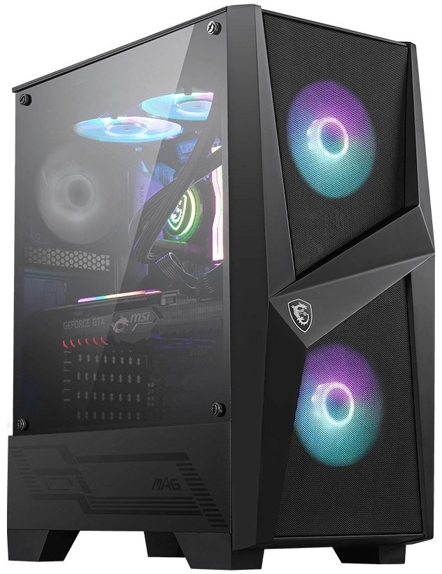 Корпус MSI MAG Forge 100R черный