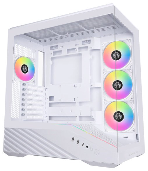 Корпус LIAN LI G99.V100RW.00 белый купить,NaN