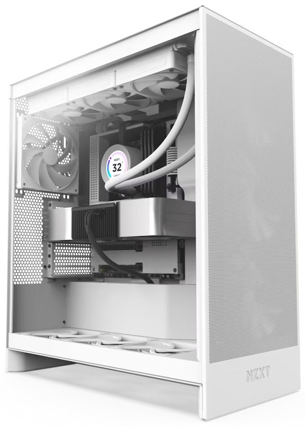 Корпус NZXT CM-H72FW-01 белый купить,NaN