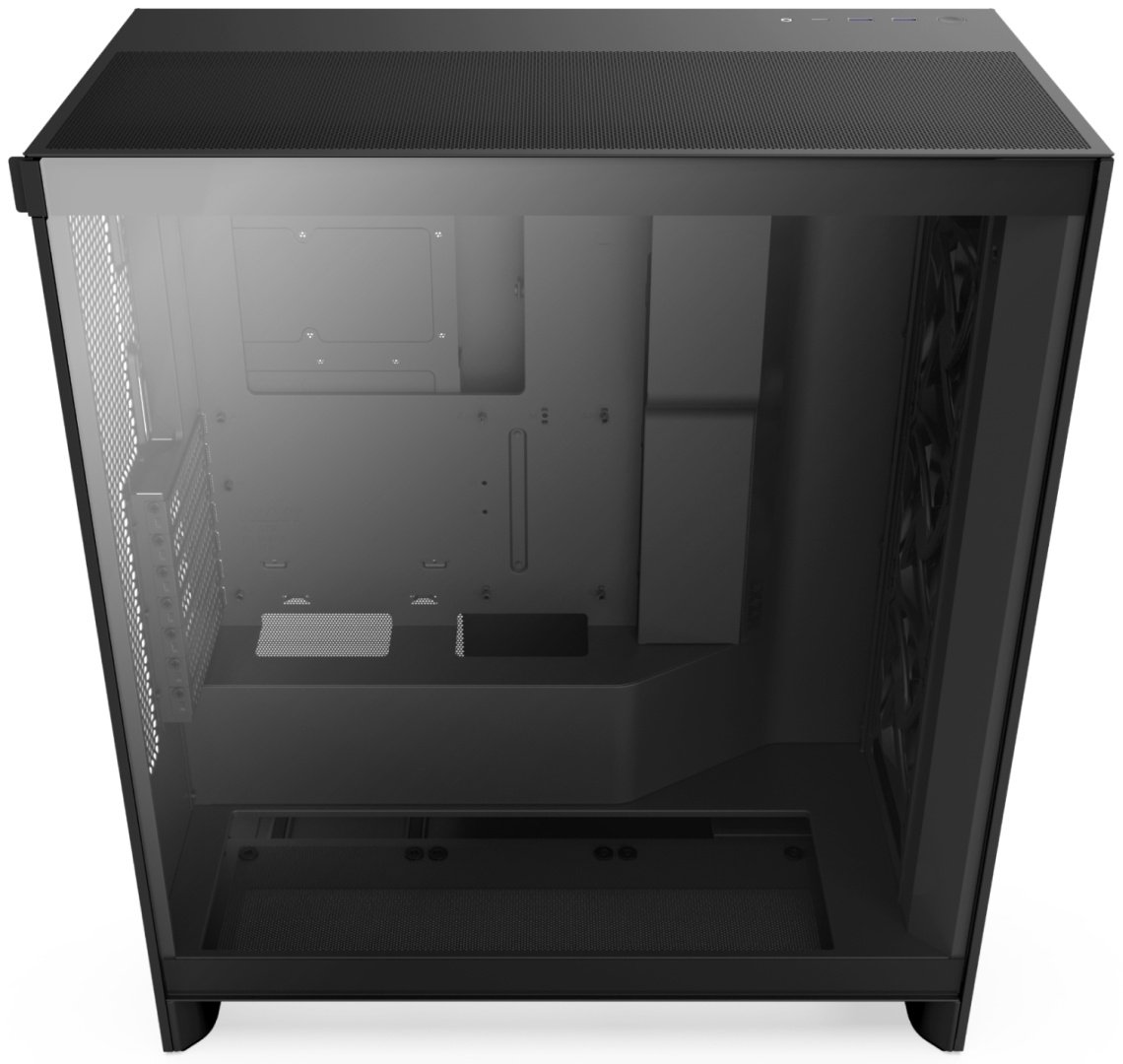 Корпус NZXT H7 Flow 2024 CM-H72FB-01 черный купить,NaN