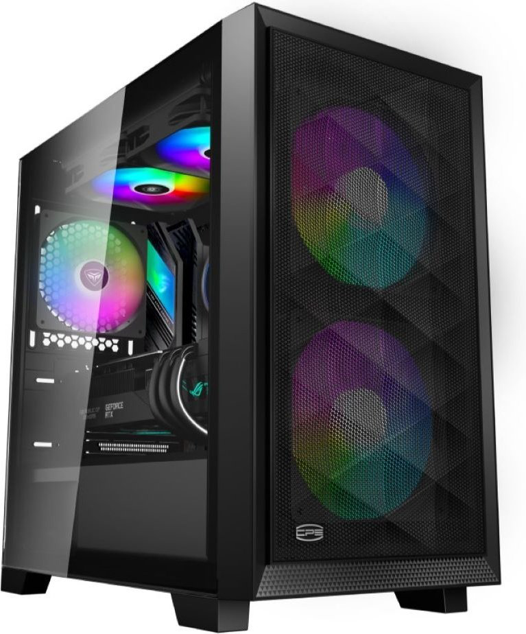 Корпус PCcooler C3 D310 ARGB BK черный купить,NaN