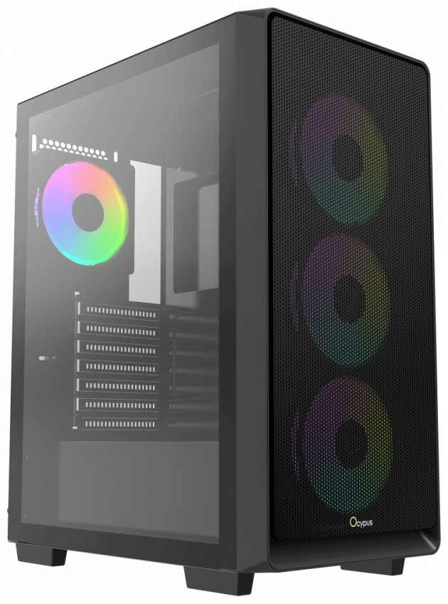 Корпус Ocypus C60 BK ARGB черный купить,NaN