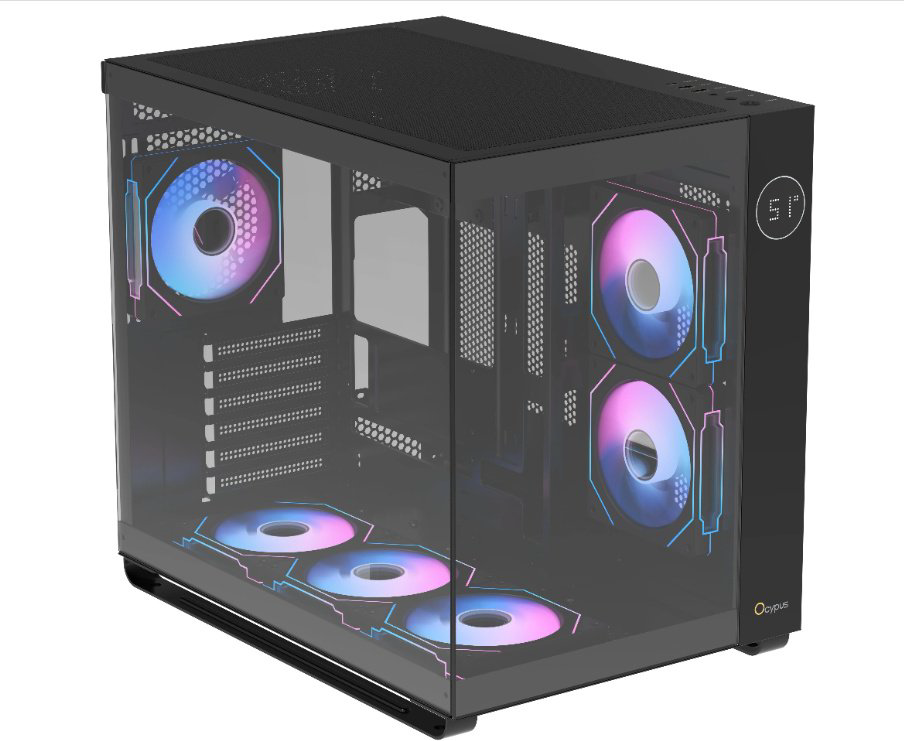 Корпус Ocypus Iota C70 ARGB Iota-C70-BKD600XX-GL черный купить,62596