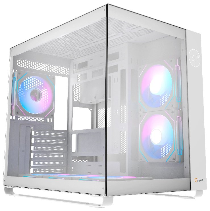 Корпус Ocypus Iota-C70-WHD600XX-GL белый купить,NaN