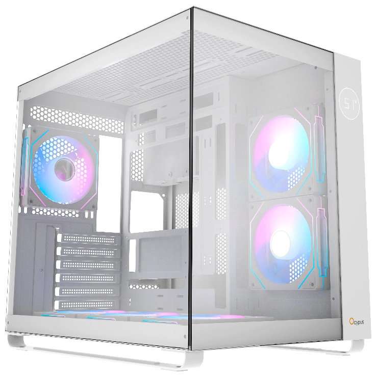 Корпус Ocypus Iota-C70-WHD600XX-GL белый купить,NaN