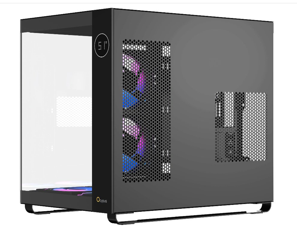 Корпус Ocypus Iota C70 ARGB Iota-C70-BKD600XX-GL черный купить,62596