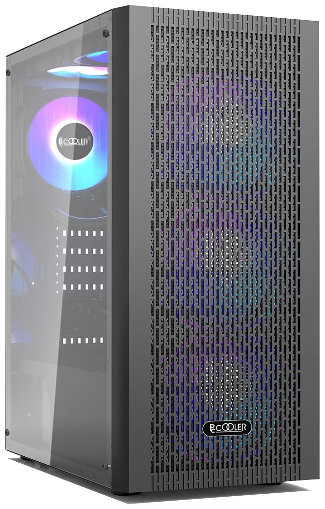 Корпус PCcooler MA100 MESH BK черный купить,NaN