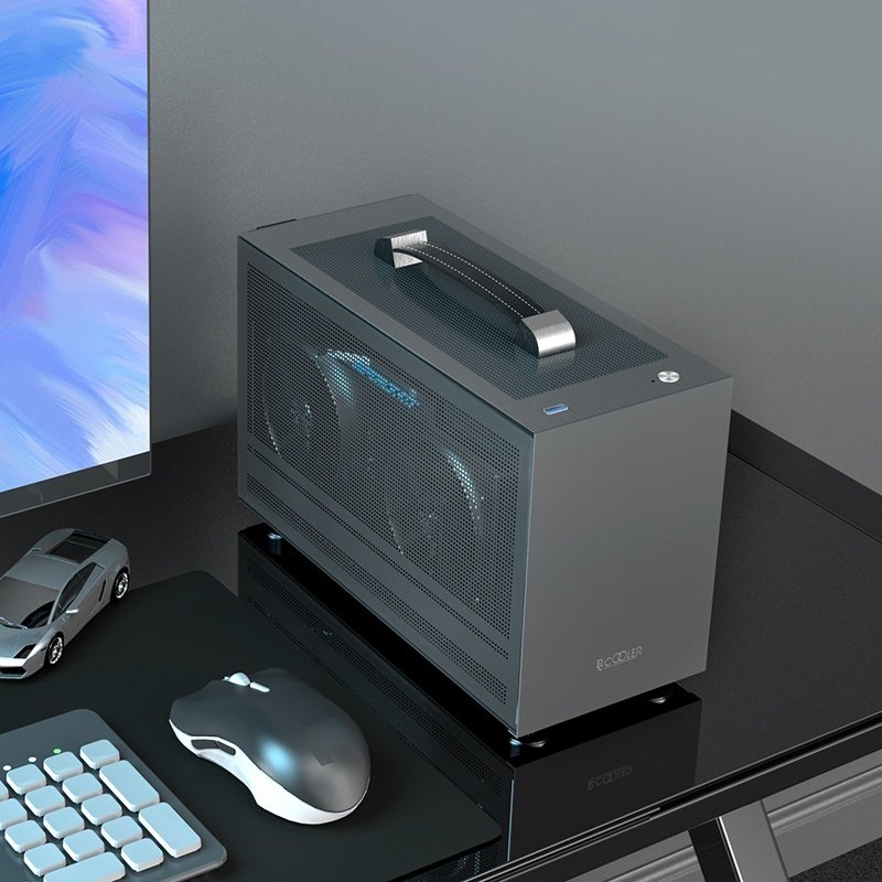 Корпус PCcooler I100 PRO MESH GY серый купить,NaN