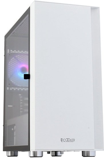 Корпус PCcooler LM300 ARGB WH белый
