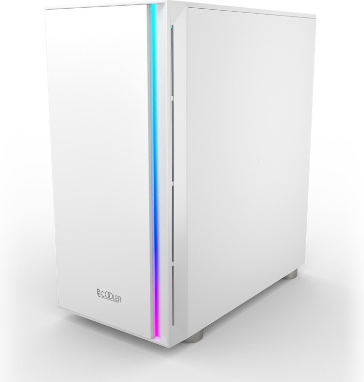 Корпус PCcooler LM300 ARGB WH белый
