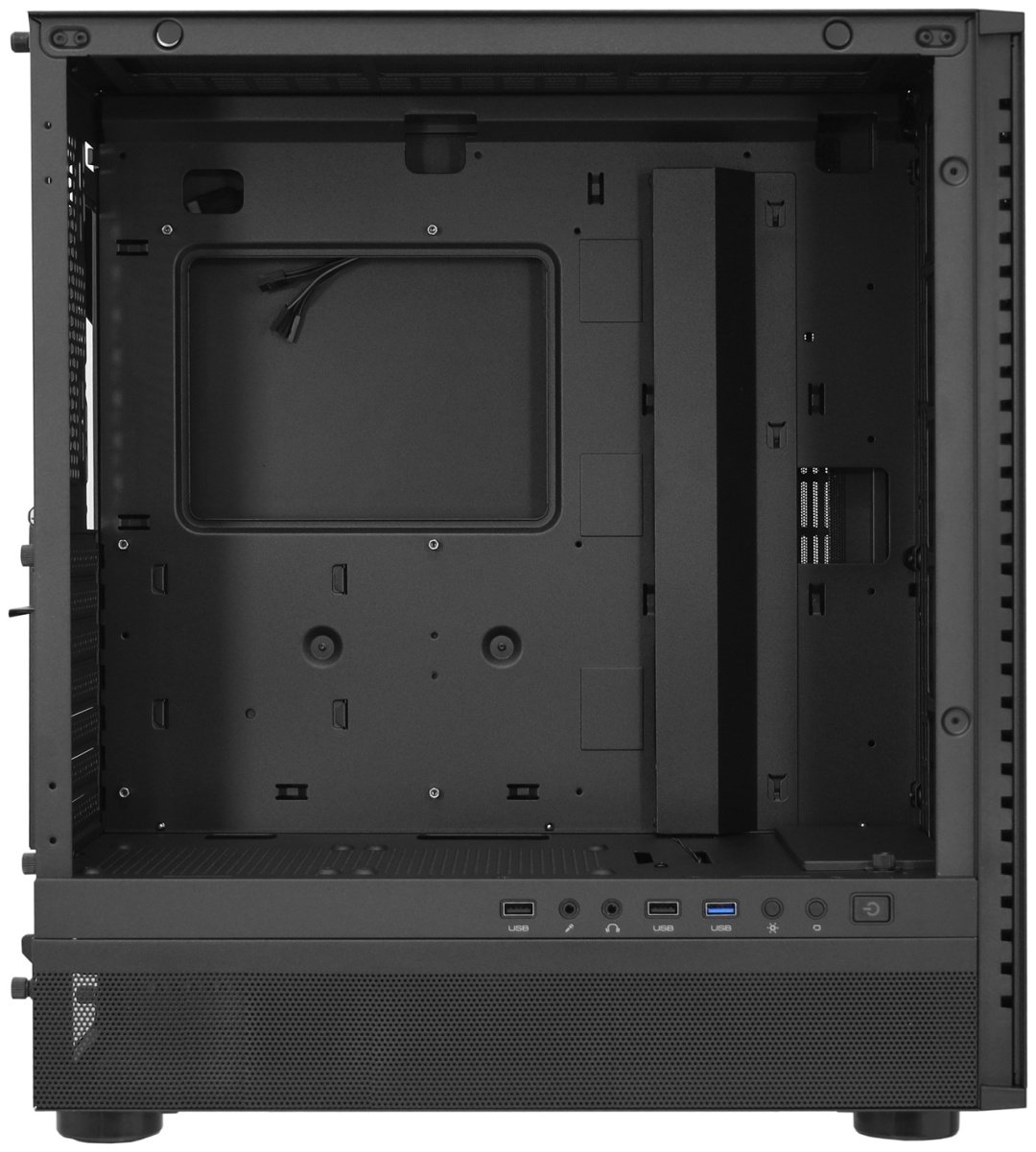 Корпус PCcooler Master ME200 Mesh черный купить,NaN