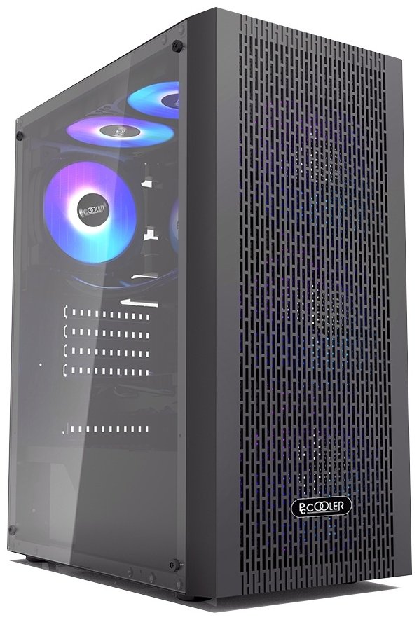 Корпус PCcooler MA100 MESH BK черный купить,NaN