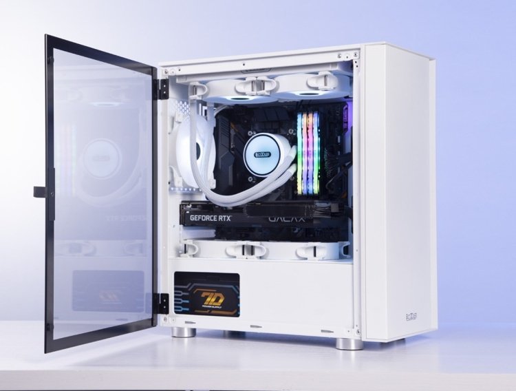 Корпус PCcooler LM300 ARGB WH белый купить,20840