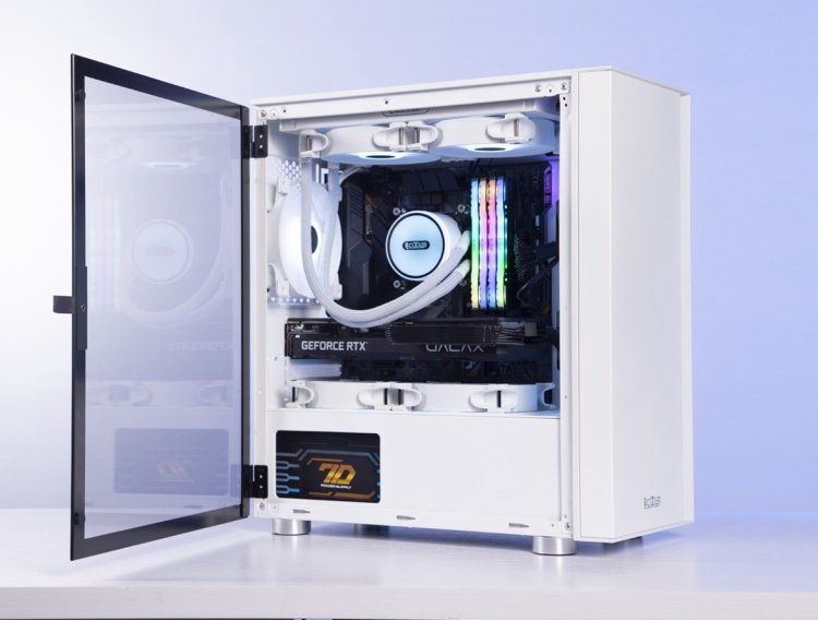 Корпус PCcooler LM300 ARGB WH белый купить,20840