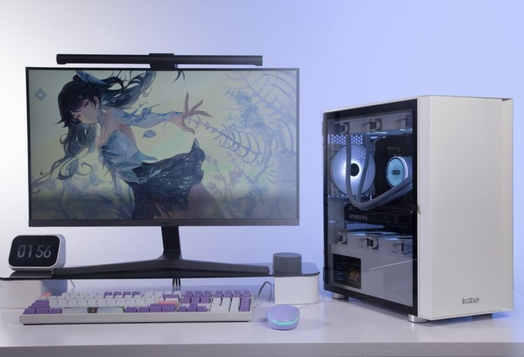 Корпус PCcooler LM300 ARGB WH белый купить,20840