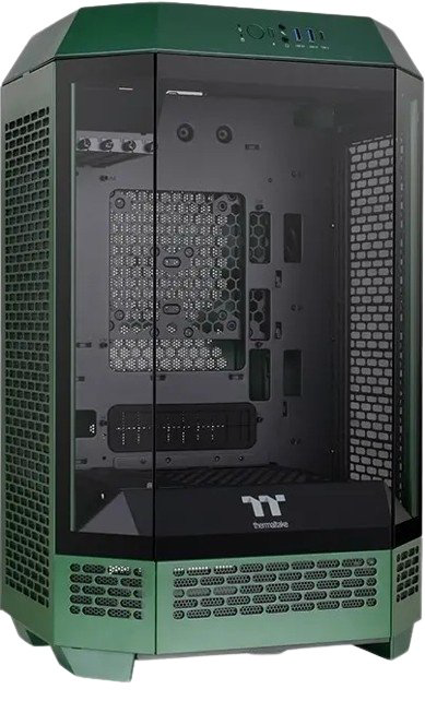 Корпус Thermaltake The Tower 300 CA-1Y4-00SCWN-00 зеленый купить,NaN