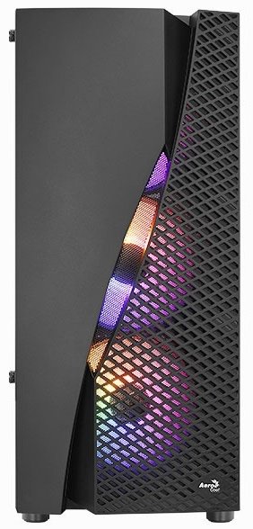 Корпус AeroCool Wave-G-BK-v2 черный