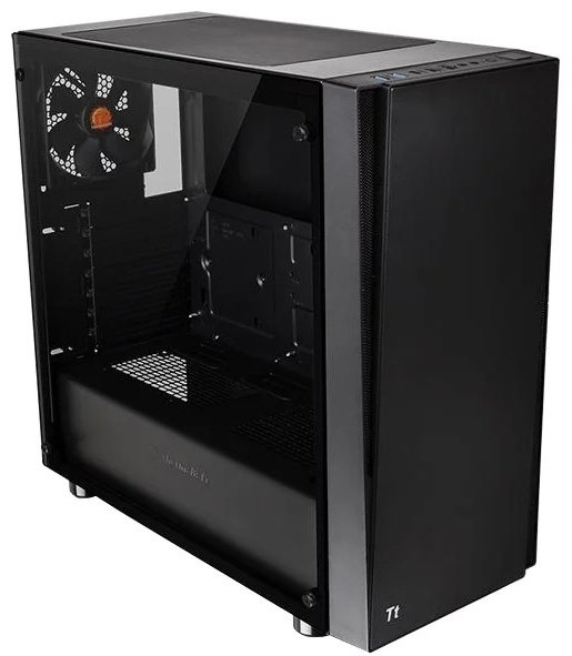 Корпус Thermaltake Versa J21 TG CA-1K1-00M1WN-00 черный купить,NaN