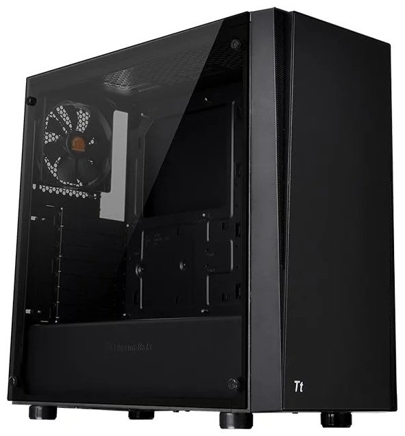 Корпус Thermaltake Versa J21 TG CA-1K1-00M1WN-00 черный купить,NaN
