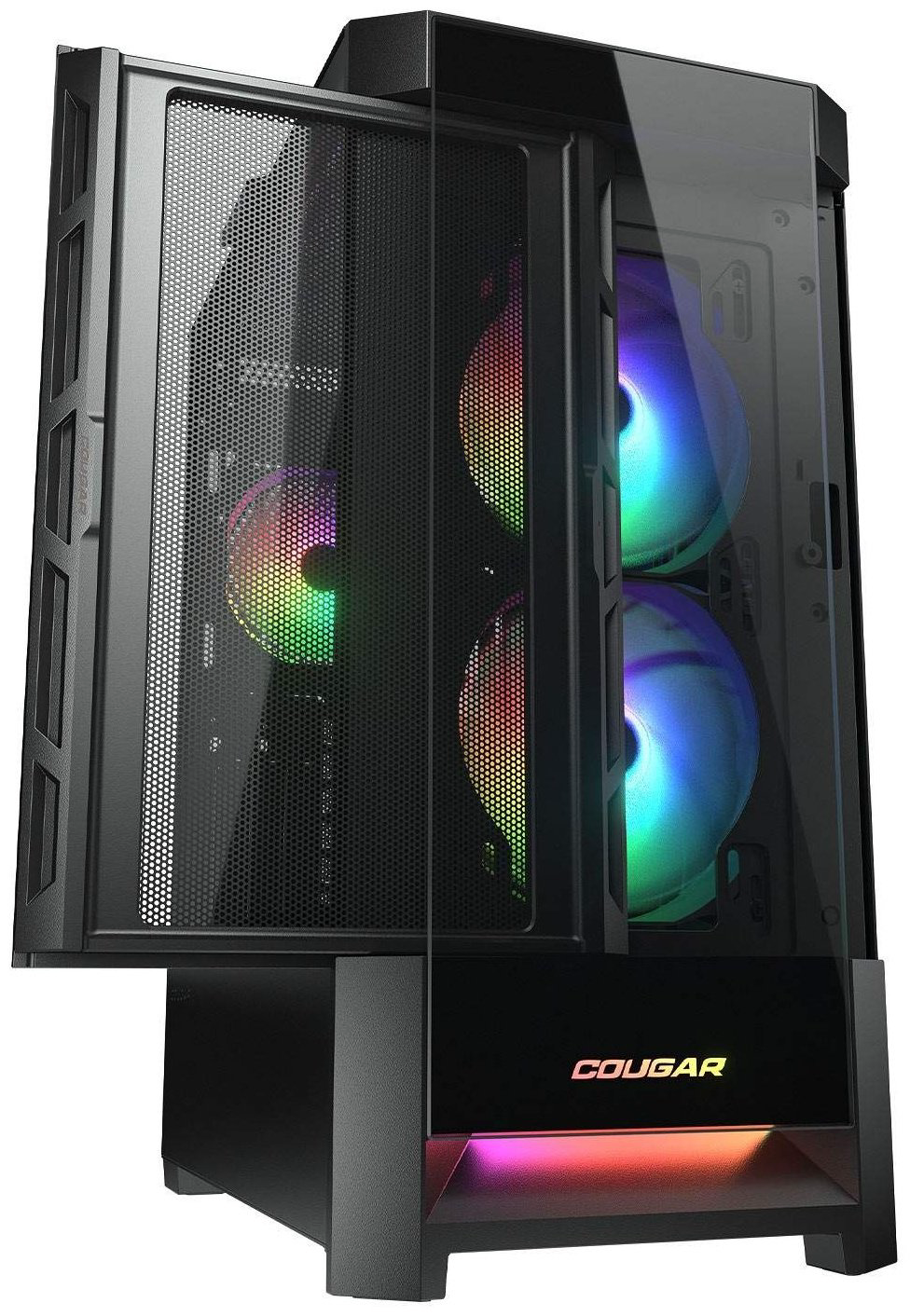 Корпус COUGAR Duoface RGB CGR-5ZD1B-RGB черный купить,40072
