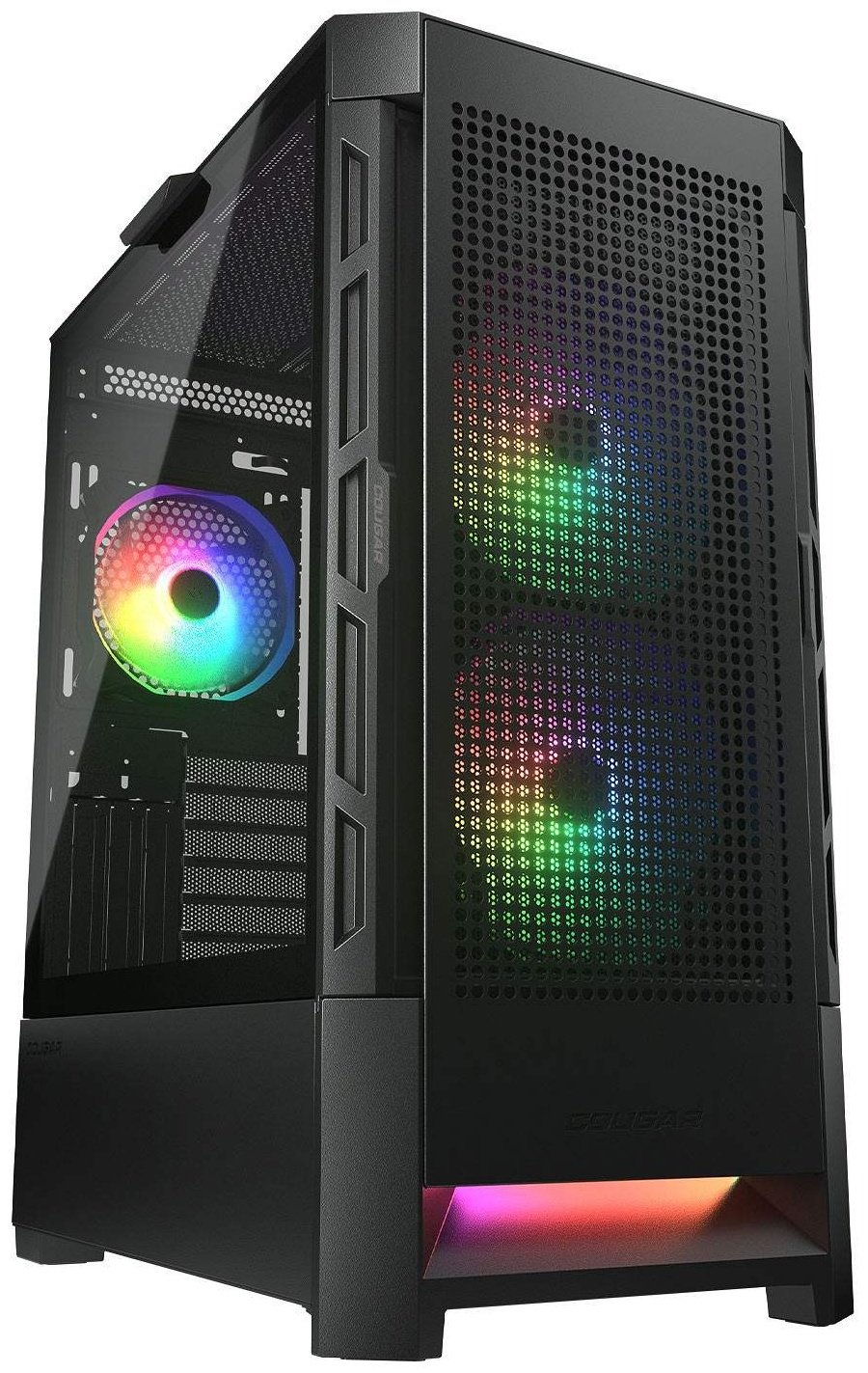 Корпус COUGAR Duoface RGB CGR-5ZD1B-RGB черный