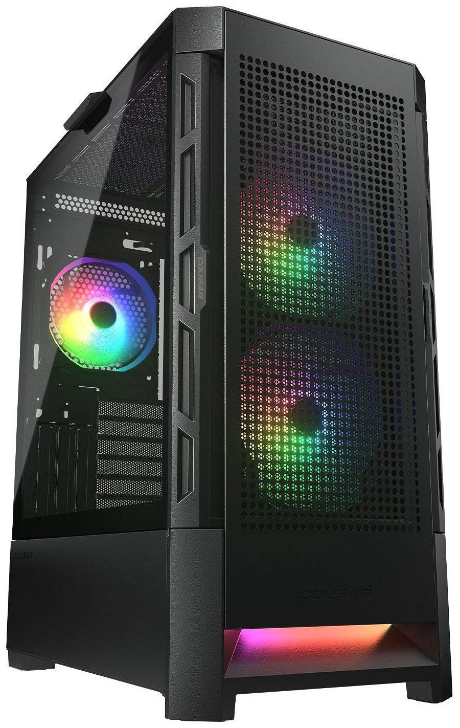 Корпус COUGAR Duoface RGB CGR-5ZD1B-RGB черный купить,40072