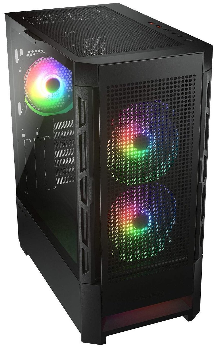 Корпус COUGAR Duoface RGB CGR-5ZD1B-RGB черный