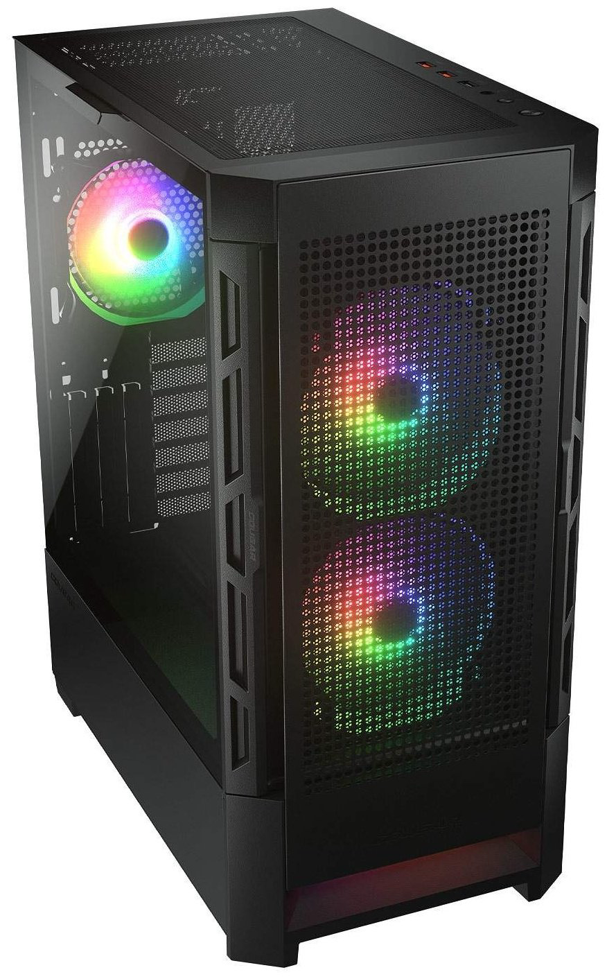 Корпус COUGAR Duoface RGB CGR-5ZD1B-RGB черный купить,40072