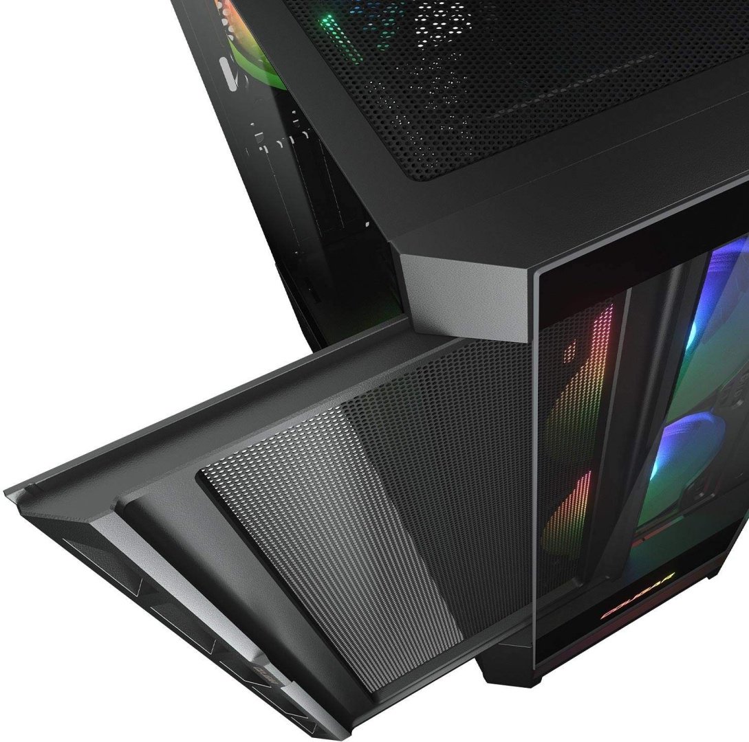 Корпус COUGAR Duoface RGB CGR-5ZD1B-RGB черный