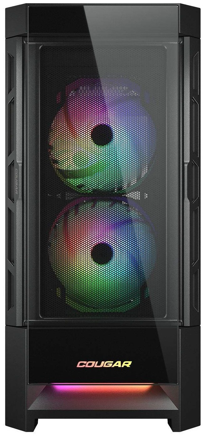 Корпус COUGAR Duoface RGB CGR-5ZD1B-RGB черный купить,40072