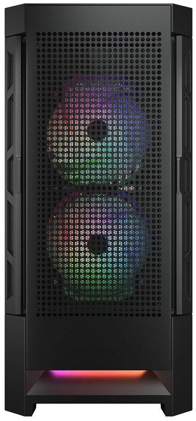 Корпус COUGAR Duoface RGB CGR-5ZD1B-RGB черный купить,40072