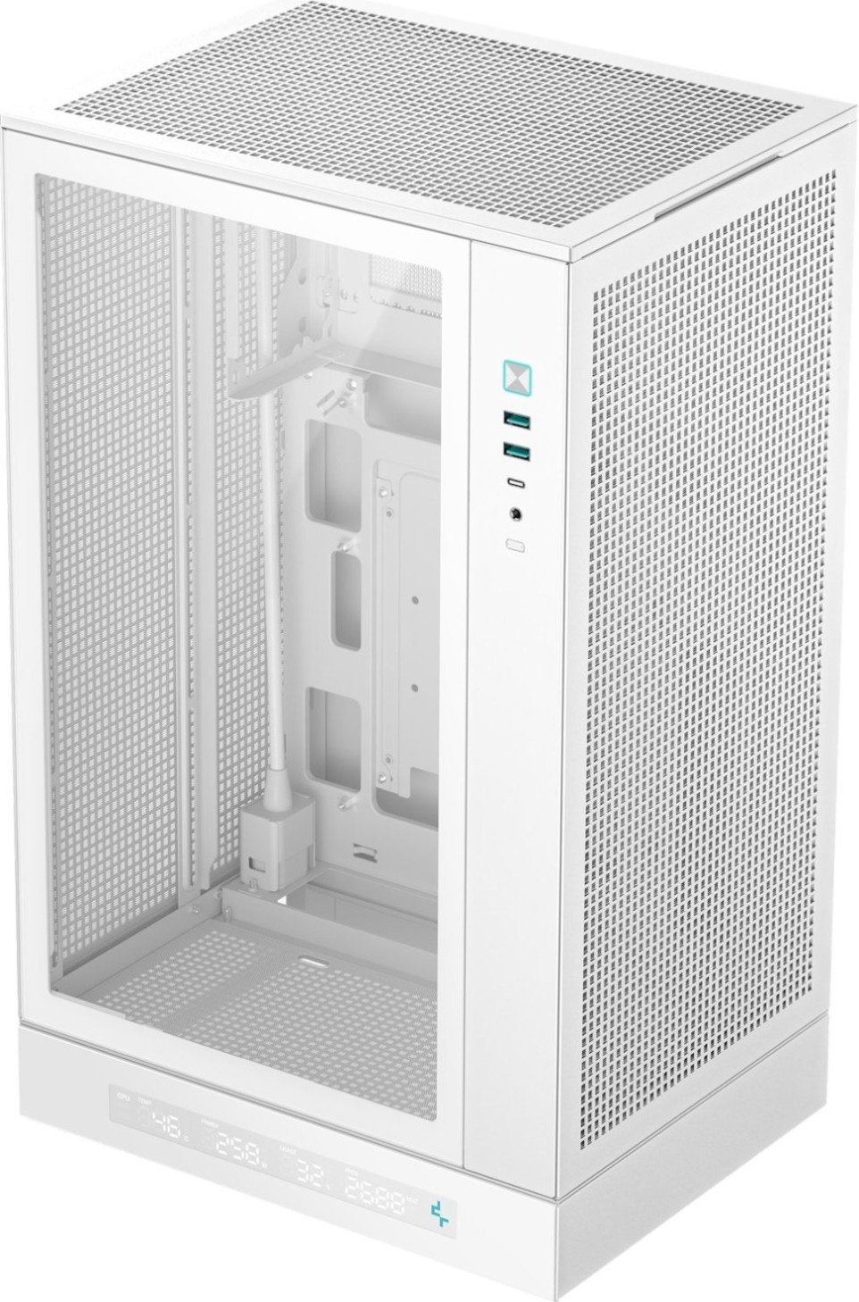 Корпус Deepcool CH270 DIGITAL белый