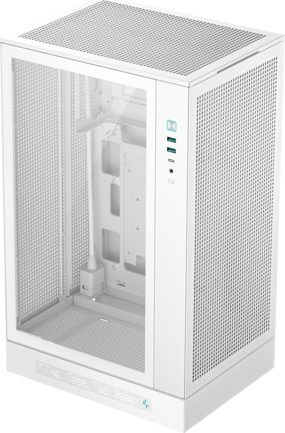 Корпус Deepcool CH270 DIGITAL белый