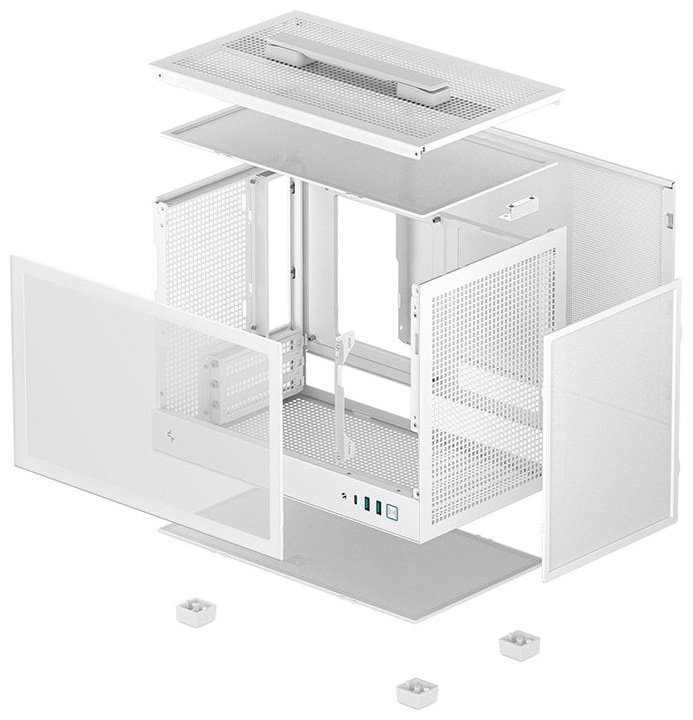 Корпус Корпус Deepcool CH160 белый купить,29990